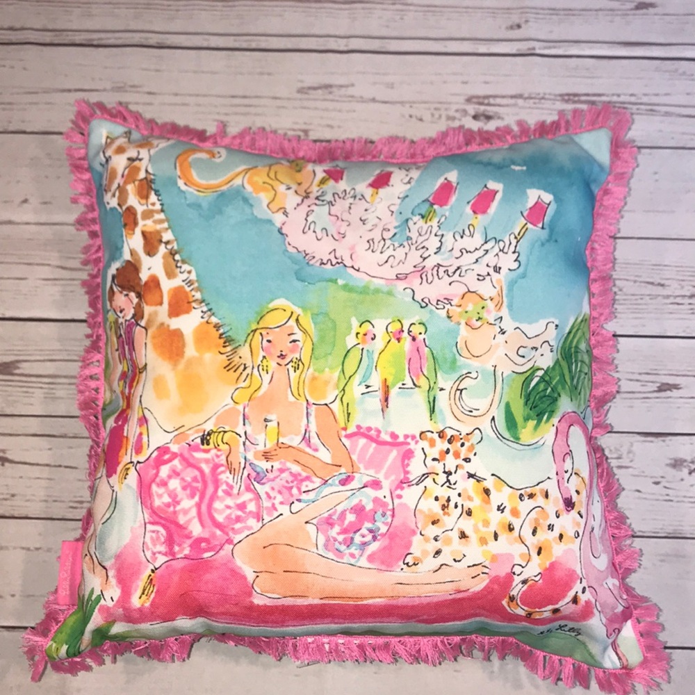 Lily Pulitzer pillow